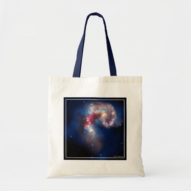 Antennae: A Galactic Spectacle Tote Bag (Front)