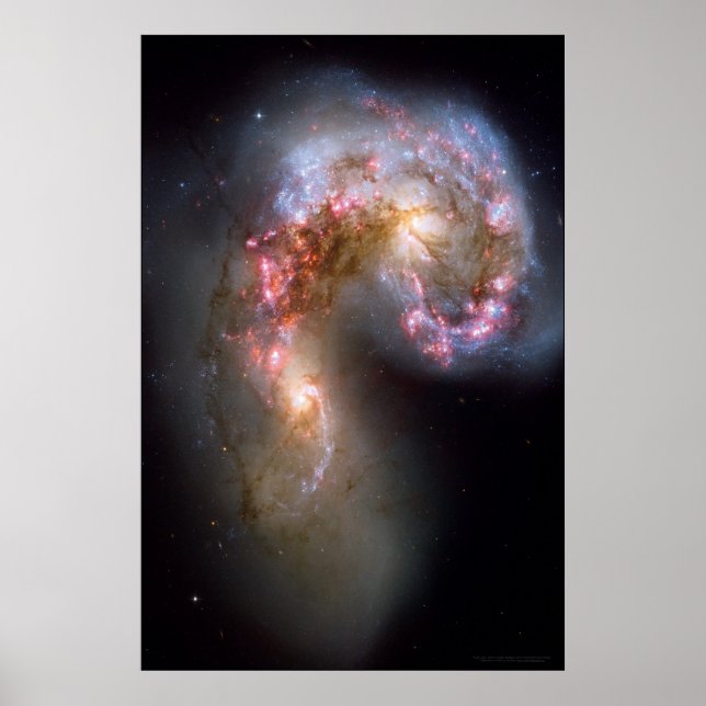Antennae Galaxies 20x30 (21x28) Poster (Front)
