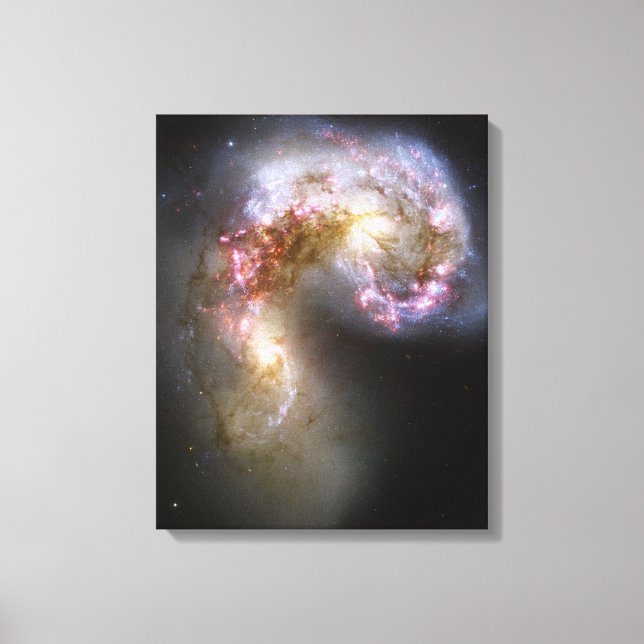 Antennae Galaxies Canvas Print (Front)