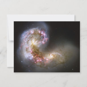 Antennae Galaxies Invitation