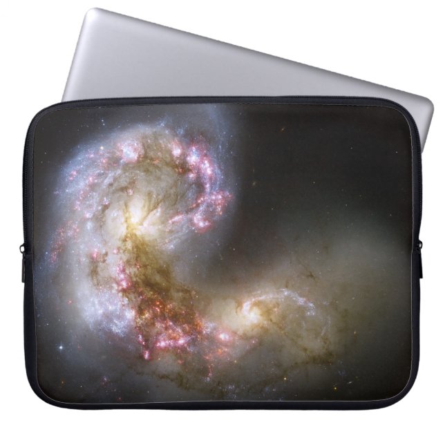 Antennae Galaxies Laptop Sleeve (Front)
