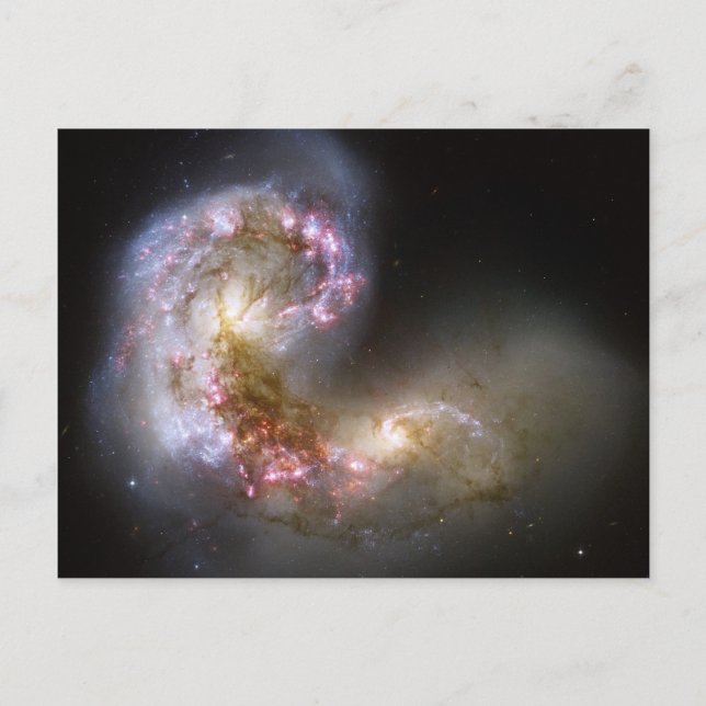 Antennae Galaxies Postcard (Front)
