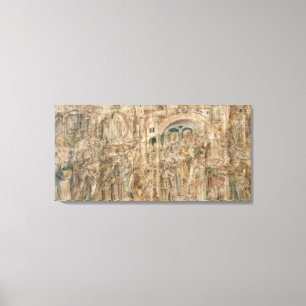 Antenor's Embassy to Greece and The Judgement of P Canvas Print