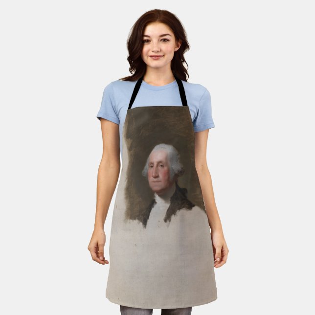 Anthaeneum George Washington 1st US President Apron (Worn)