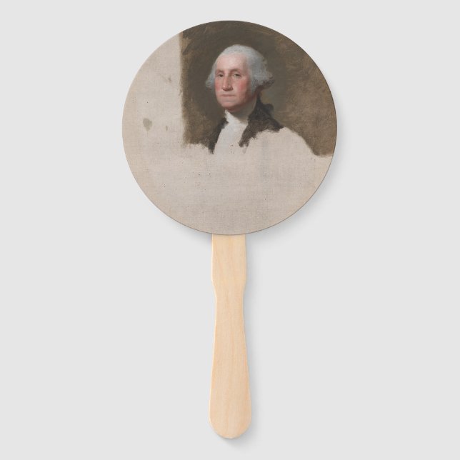 Anthaeneum George Washington 1st US President Hand Fan (Front)