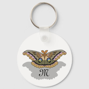 Anthereae Polyphemus Key Ring