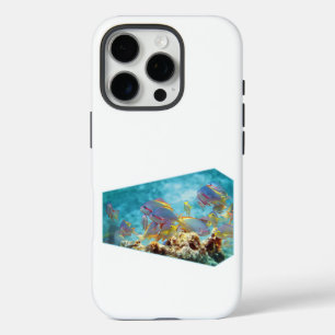 Anthias fish at coral reef - Photographic design iPhone 16 Pro Case