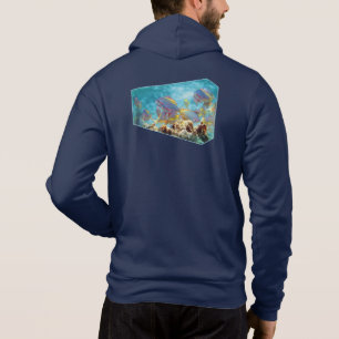 Anthias fish at coral reef - Photographic design   Hoodie
