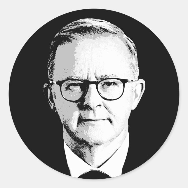 Anthony Albanese Classic Round Sticker (Front)