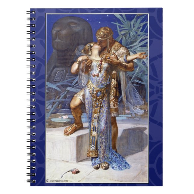 Anthony and Cleopatra Love Classic Notebook (Front)