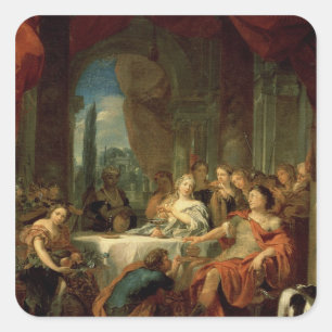 Anthony and Cleopatra Square Sticker