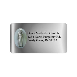 Anthony and Jesus ~ label