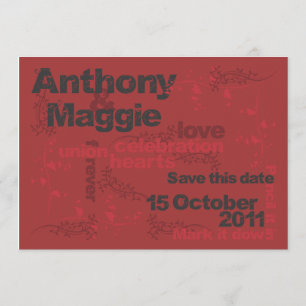 Anthony and Maggie Save the Date