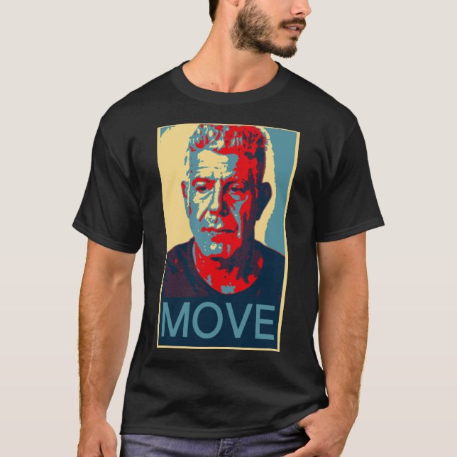Anthony Bourdain Famous Chef Quote    T-Shirt (Front)