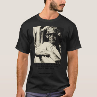 Anthony Bourdain vintage Pin T-Shirt