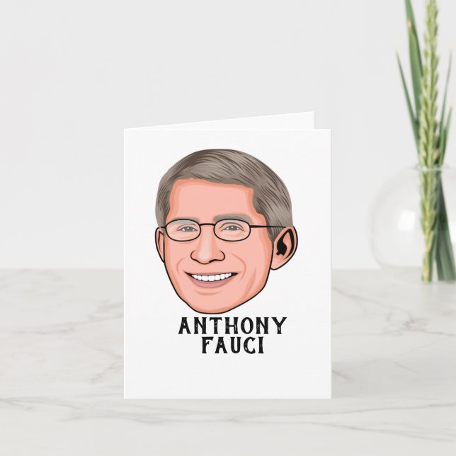 ANTHONY FAUCI CUSTOM THANK YOU CARD (Front)