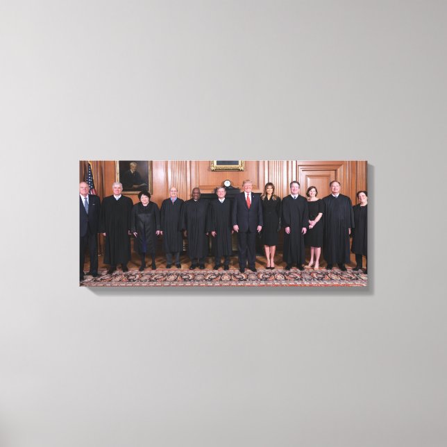 Anthony Kennedy, Neil Gorsuch, Sonia Sotomayor, St Canvas Print (Front)