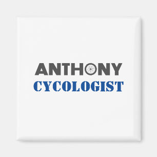 Anthony Mountain Biker Magnet