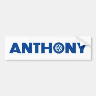 Anthony Petrol Head Bumper Sticker