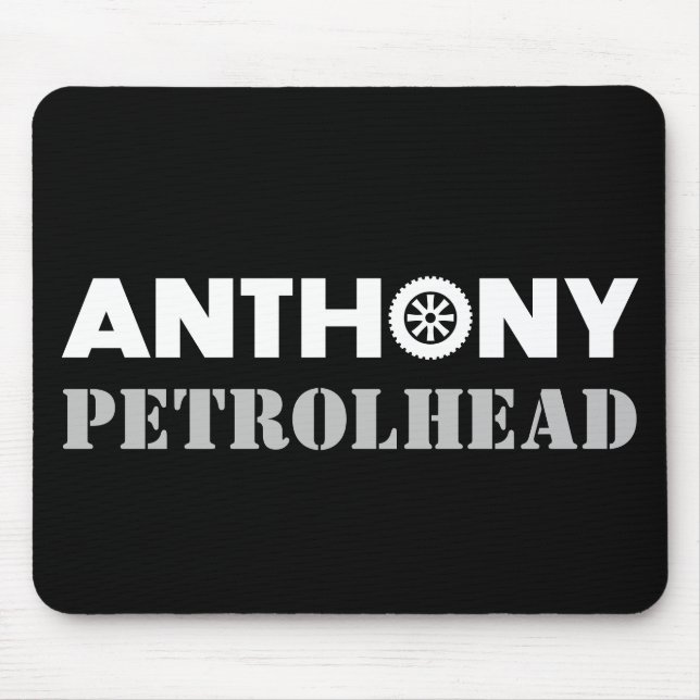 Anthony Petrol Head Mouse Mat (Front)
