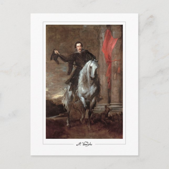 Anthony van Dyck #22 - Fine Art Postcard (Front)
