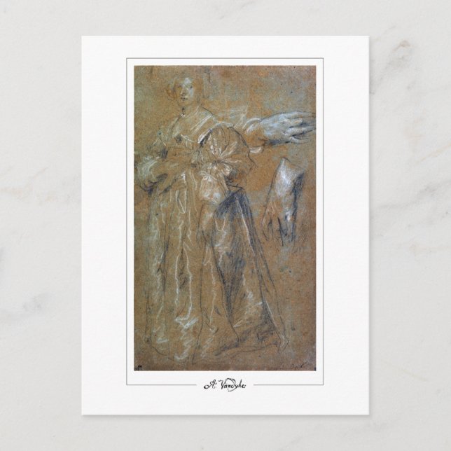Anthony van Dyck #248 - Fine Art Postcard (Front)