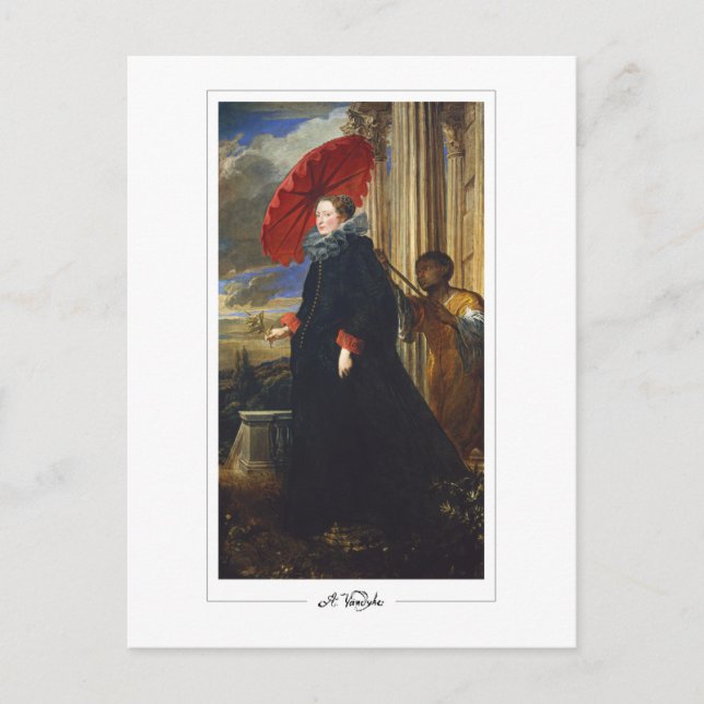 Anthony van Dyck #308 - Fine Art Postcard (Front)