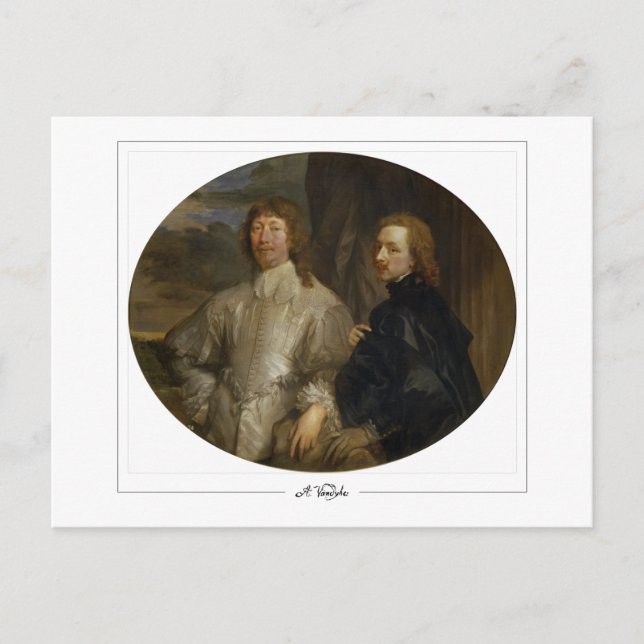 Anthony van Dyck #382 - Fine Art Postcard (Front)