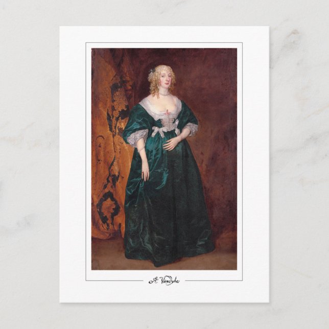 Anthony van Dyck #415 - Fine Art Postcard (Front)