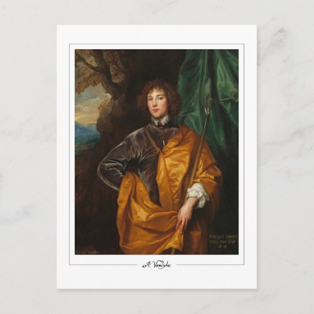 Anthony van Dyck #433 - Fine Art Postcard (Front)