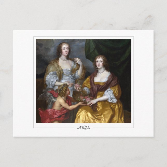 Anthony van Dyck #435 - Fine Art Postcard (Front)