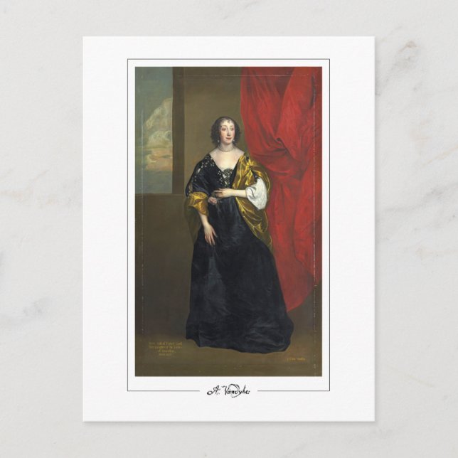 Anthony van Dyck #456 - Fine Art Postcard (Front)