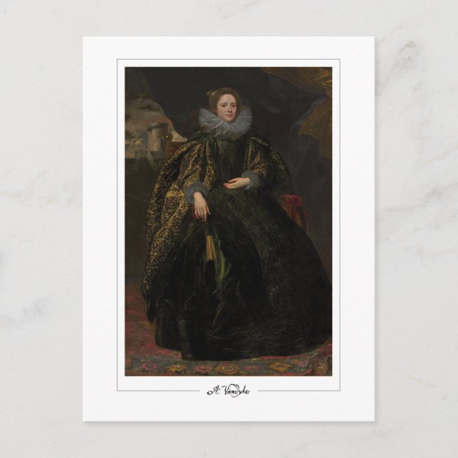 Anthony van Dyck #474 - Fine Art Postcard (Front)