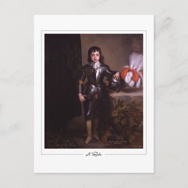 Anthony van Dyck #483 - Fine Art Postcard (Front)
