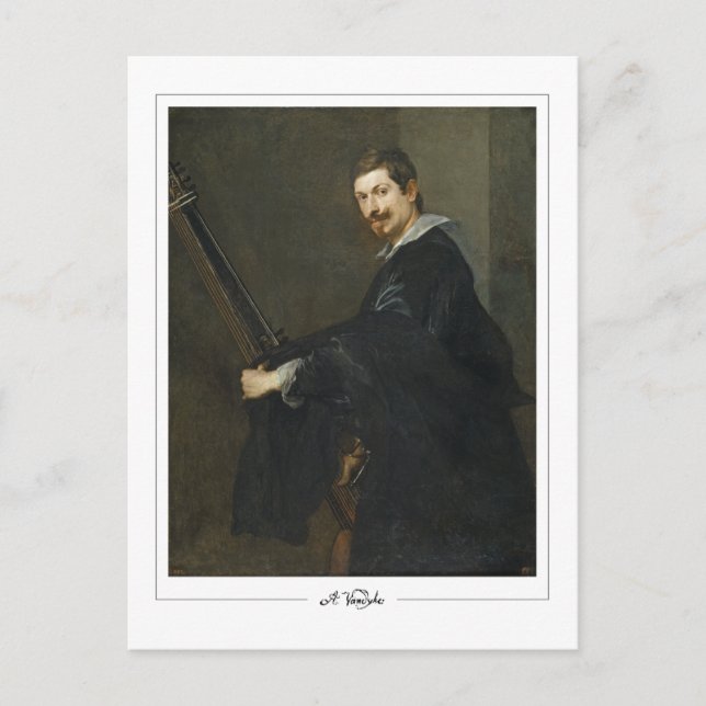 Anthony van Dyck #518 - Fine Art Postcard (Front)