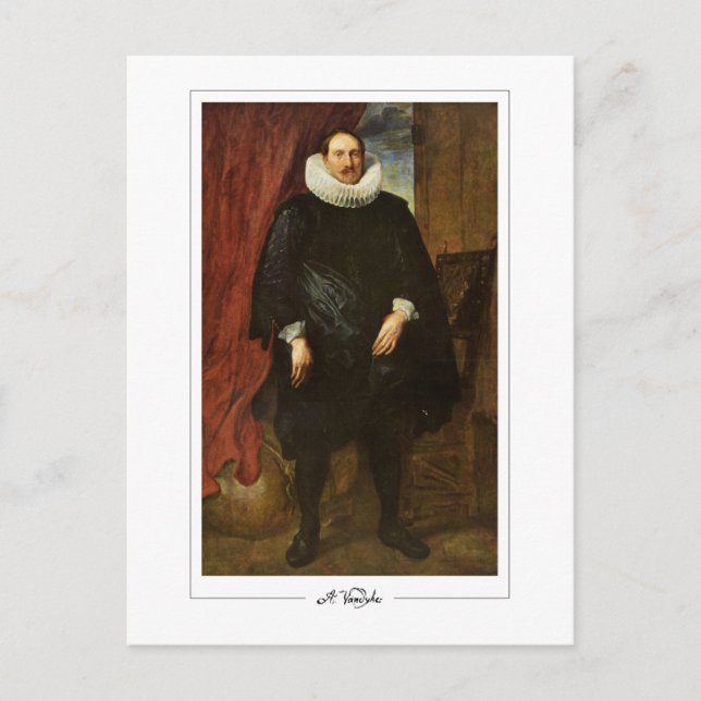 Anthony van Dyck #520 - Fine Art Postcard (Front)