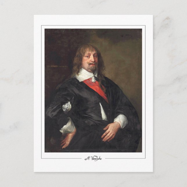 Anthony van Dyck #581 - Fine Art Postcard (Front)
