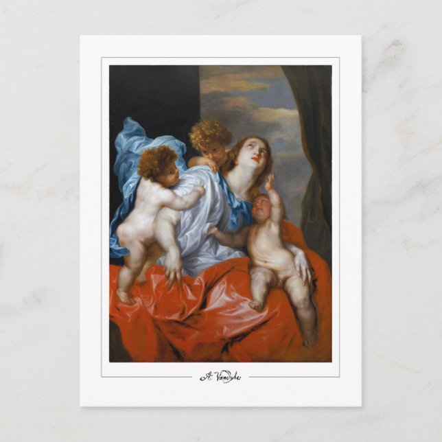Anthony van Dyck #603 - Fine Art Postcard (Front)