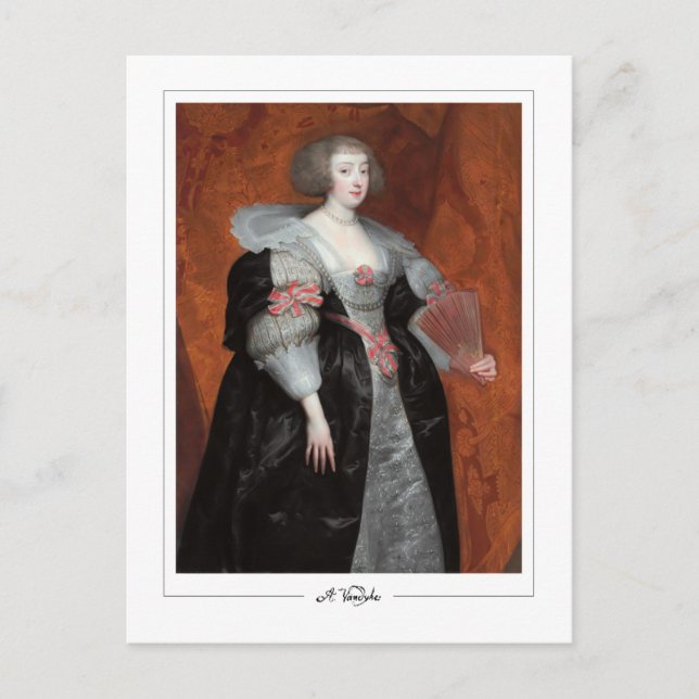Anthony van Dyck #614 - Fine Art Postcard (Front)