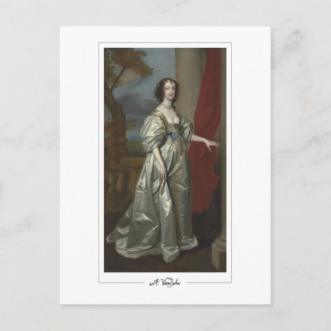Anthony van Dyck #617 - Fine Art Postcard (Front)