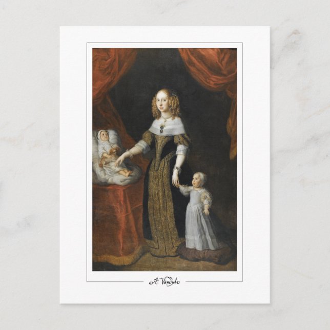 Anthony van Dyck #660 - Fine Art Postcard (Front)