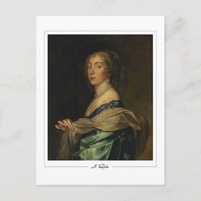 Anthony van Dyck #847 - Fine Art Postcard (Front)