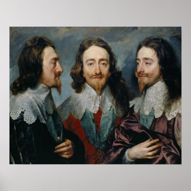 Anthony van Dyck - Charles I (1600-49) Poster (Front)