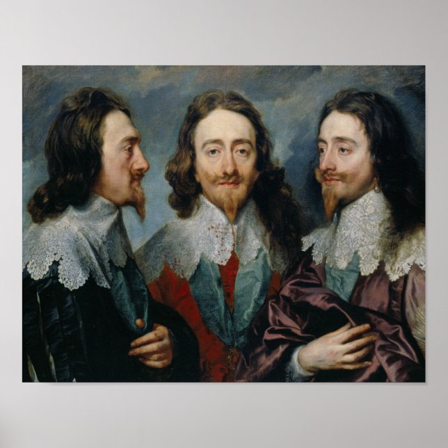 Anthony van Dyck - Charles I (1600-49) Poster (Front)