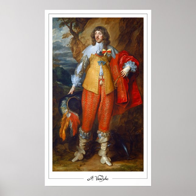 Anthony van Dyck Zedign Art Poster #250 (Front)