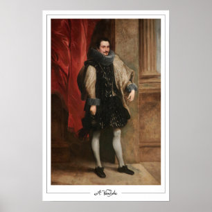 Anthony van Dyck Zedign Art Poster #667