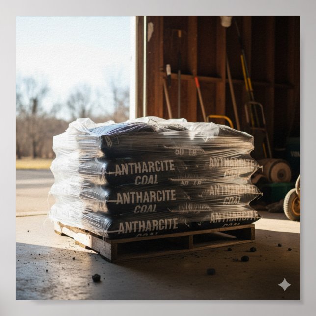 Anthracite Coal Delivery Poster (Front)