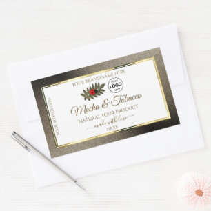Anthracite White Product Labels Ladybug with Logo
