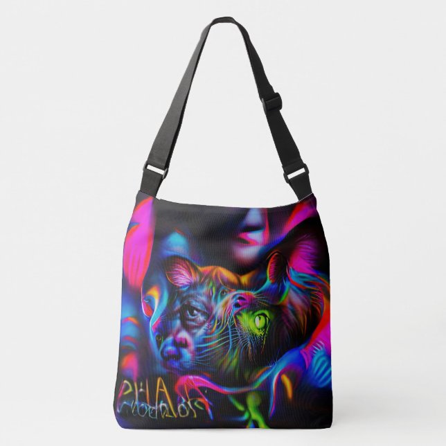 Anthrophobia  crossbody bag (Front)