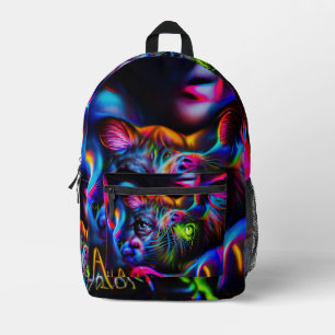 Anthrophobia  printed backpack